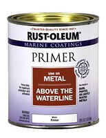 Rust-Oleum 207016 Marine Metal Primer 1-Quart - 4 Pack