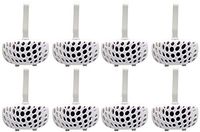 Set of 8 Toilet Bowl Cleaner Air Fresheners! 2 Assorted Scents - Fights Stains and Rings - Safe for Septic! Cleans Bowl and Freshens the Air With Every Flush! (8, Lavender Scent)