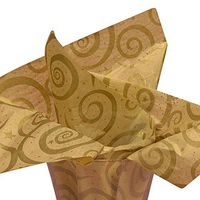 Black & White Geo Graphic Tiles Art DIY Crafts Tissue Paper for Gift Wrapping 20"X30" 5 Sheets