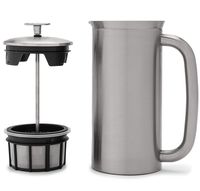 Espro 1132C2 P7 French press, 32 Ounce, Brushed Stainless Steel