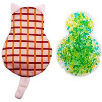 Kids Ice Pack, Hot or Cold Pack Gel Bead Cooling Pad, Reusable for Injuries Medical Health,Swelling and Pain Relief, Tired Eyes, Child Injury, Headache, Sinus Relief