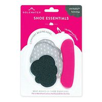 Shoe Essentials Set–Heel Guards for Women’s Shoes (Self Adhesive Heel Pads) – Ball of Foot Cushions (Ultra Thin Padding for Shoes) – Anti Skid Shoe Pads (Extra Grip Comfortable Inserts) –For All Shoes