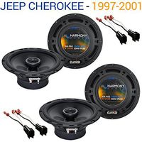Compatible with Jeep Cherokee 1997-2001 Factory Speaker Replacement Harmony (2) R65 Package New