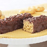Chocolate Covered Peanut Protein Bars "Chocolate Peanut Dream", High in Protein -One Life Diet (7 Bars Per Box) by Healthwise