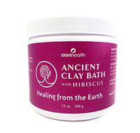 Zion Health, Ancient Clay Bath,Hibiscs 12 Oz Ea 1