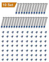 DAFUNY Replacement Screws 10 Sets Compatible MacBook Pro Cover Apple MacBook Pro 13 inch 15 inches 17 inch, A1278 A1286 A1297, 2009 2010 2011 2012 Version Mac Notebook Laptop PC