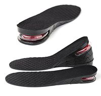 Fuloon Unisex 4 Layer 3.54"/9 cm Heightening Insole Height Increase Insole Air Cushion Shoe Lift Shoe Pad
