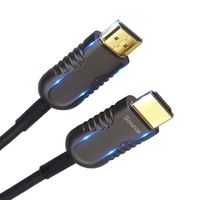 Hankeelex Fiber HDMI Cable, 33Ft Light Speed Optic HDMI2.0b Cable, Support HDR10, ARC, HDCP2.2, 3D, Dolby Vision, 18Gbps Subsampling 4:4:4/4:2:2/4:2:0