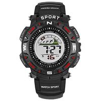 Fxbar, Mens Watches Brand Hot Sale Outdoor Digital Sports Watch Multifunction Smartwatch(Black)