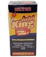 ArtriKing Ortiga y Omega 3 Suplemento Alimenticio 100 Tablets