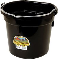 LITTLE GIANT 20 Quart Flat Back Plastic Bucket