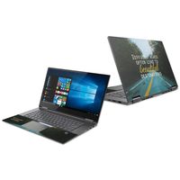 MightySkins Skin Compatible with Lenovo Yoga 730 15" (2018) - Difficult Roads | Protective, Durable, and Unique Vinyl Decal wrap Cover | Easy to Apply, Remove, and Change Styles | Made in The USA