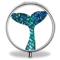 Compact Mini Portable 3 Compartments Travel Medical Medicine Case/Pill Organizer/Pill Box(Hing Hong Pill Case)