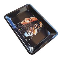 Metal Rolling Tray Durable Art Scroll Tray 4