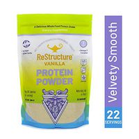 RnA ReSet - ReStructure Protein Powder, Keto, Paleo Formula, 1G Sugar, 1G Net Carb, Only 80 Calories per Serving. Creamy Vanilla, Non GMO - by Dr. Carolyn Dean