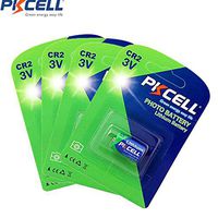 PKCELL CR2 CR15H270 3v 850mAh Lithium Battery for LED Flashlight … (4pc)