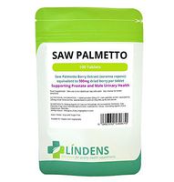 Lindens Saw Palmetto Extract 500mg 2-Pack 200 Tablets - Serenoa Repens