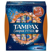 Tampax Compak Pearl Super Tampons 18 per Pack