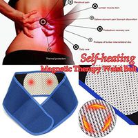 Xixou Self-Heating Magnetic Therapy Support Brace Adjustable Pain Relief Back Waist Support Lumbar Brace Belt