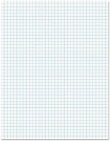 Universal 20631 Economy Ruled Writing Pads, Quadrille, 8 1/2-Inch X 11 3/4-Inch, White,50 Sheets,1 dozen