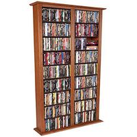 Venture Horizon Media Storage Tower- Tall Double Cherry