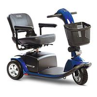 Pride Victory 10 3 wheel Mobility Scooter - blue