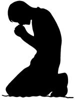 hBARSCI Prayer Vinyl Decal - 5 Inches - for Cars, Trucks, Windows, Laptops, Tablets, Outdoor-Grade 2.5mil Thick Vinyl - Black