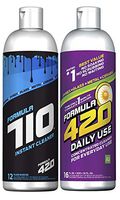 Formula 710 Variety Pack : 1 Bottle Formula 710 Instant Cleaner 12oz & 1 Bottle Formula 420 Daily Use Cleaner 16oz Concentrate Makes 32oz (2 Bottles Total)