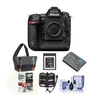 Nikon D5 FX-Format DSLR Camera Body - Bundle with Camera Bag, EN-EL18A Battery, 32GB Memory Card, Cleaning Kit, Memory Wallet, PC Softawre Package
