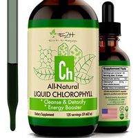 Chlorophyll Liquid Drops - 100% All-Natural Concentrate – Energy Booster, Digestion and Immune System Supports, Internal Deodorant - Highly Absorbent Liquid Formula - 120 Servings
