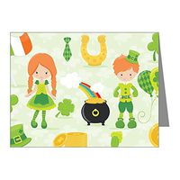 Note Card Irish St. Patrick's Day Shamrock World