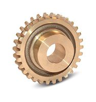 Boston Gear DB1602A Worm Gear, Web, 14.5 PA Pressure Angle, 0.750" Bore, 10:1 Ratio, 40 TEETH, RH