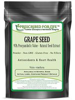 Grape Seed - 95% Procyanidolic Value - Natural Seed Powder Extract (VIT is vinifera), 1 kg
