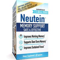 Neutein Natural Memory Support, PhD Formulated Cognitive Health Support 60 Caps