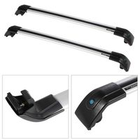 Aintier 2Pcs Aluminum Roof Rack Crossbars Compatible with 2015 2016 2017 2018 2019 Kia Sorento Roof Top Rail Rack Crossbar Luggage Cargo Carrier Roof Rack Set