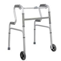 Luckya Elderly Walker Disabled Person Standing Walking Frame Rehabilitation Four Feet Non-Slip Non-Slip Walking Stick with Hospital