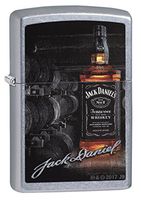 Zippo Jack Daniel's Street Chrome Lighter