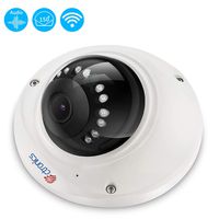 Ctronics WiFi Security Camera with 150° Wide View, 720P IP Dome Camera with Night Vision, Instant Alert of Motion Detection, Support Max 128GB Micro SD Card(not Included) (3216559125)