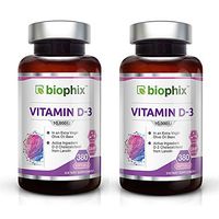 D3 10000 IU 380 Softgels Vitamin 2 Pack - High-Potency | Non-GMO | Soy-Free | in Extra Virgin Olive Oil | Strong Bones | Immune Health | Support for K-2