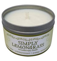 Our Own Candle Company Soy Wax Aromatherapy Candle, Simply Lemongrass, 6.5 Ounce