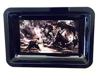 Colorful Print Metal Rolling Trays (6" x 9") (Sword Fighter)