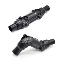 EZ SPARES Replacement for Universal Vacuum Cleaner,Multi-Angle Hose 1 1/4inch 32mm Adapter Vacuum Plastic Curved Handle Bent End Hose Wand