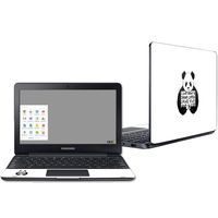 Mightyskins Skin Compatible with Samsung Chromebook 3 11.6" - I Just Want to | Protective, Durable, and Unique Vinyl Decal Wrap Cover | Easy to Apply, Remove, and Change Styles | Made in The USA