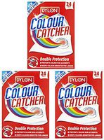 DYLON ( Dai) Colors Catcher 24 pieces Included X Set of 3 Laundry Color transfer Prevention sheet