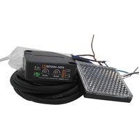 Taiss/Indoor Wall Mounted Photoelectric Beam Sensor 12-240VDC 24-240VAC Retroreflective photoelectric Sensor Switch Proximity Switch Induction Distance 5M BEN5M