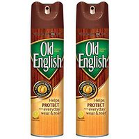 Old English Furniture Polish Spray, Lemon 12.5 oz (Pack of 2)