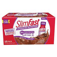 SlimFast Advanced Creamy Chocolate Ready to Drink Shakes 1Pack (15 pk Each)