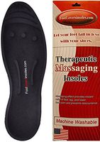 FootLovers Dynamic Liquid Massaging Orthotic Insoles - Best Shoe Inserts - Arch Support and Foot Pain Relief - Premium Glycerin Filled Insert - Absorbs Shock - Therapeutic Massage for plantar Faciitis