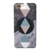 Iphone 7 cas, Sunvy New Unique Marble Design Silm Soft TPU Cover For iphone 7 With a Screen Protector (#1)