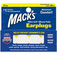 Mack's Pillow Soft Earplugs White 2 Pairs